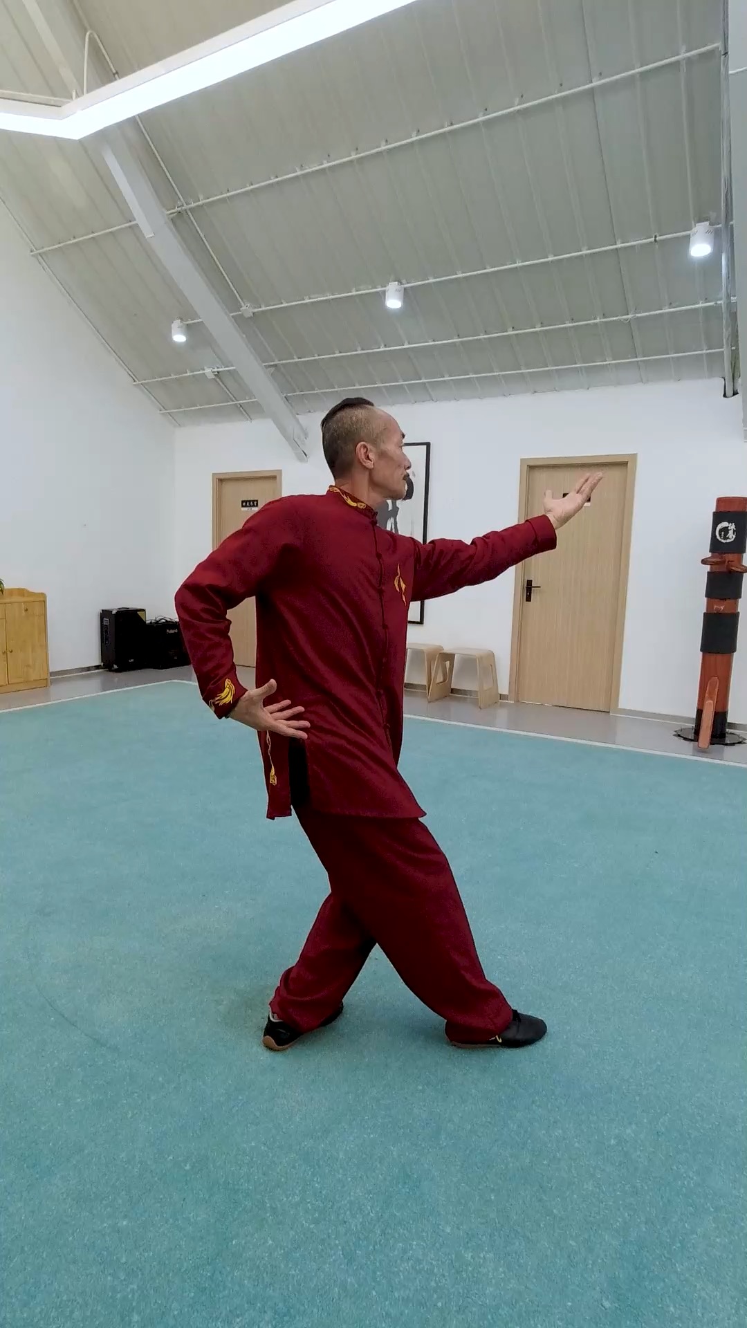 中华武术#八极拳动作教学