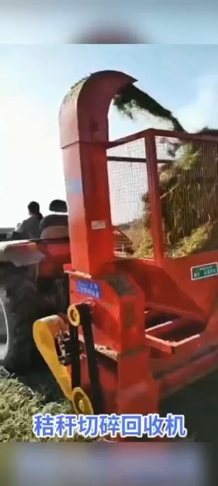 干湿玉米秸秆切碎回收机切割收获切碎抛送装车一次完成性能优