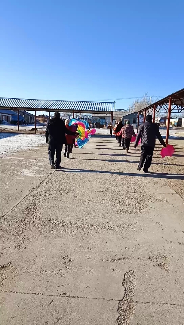 甘南县,宝山乡,靠河村.大秧歌