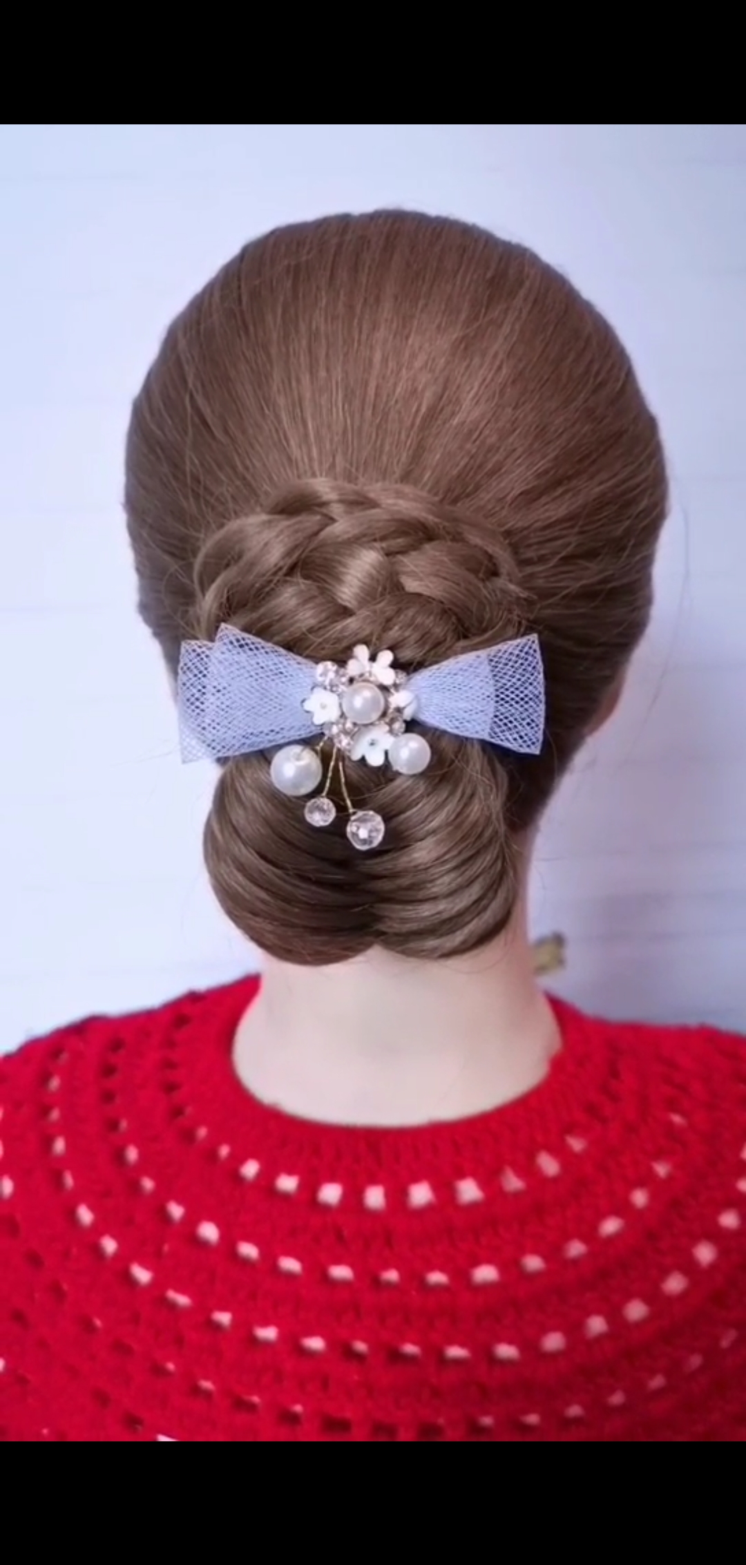 我要上热门#鱼骨辫加高马尾简单好看一样让你美美哒