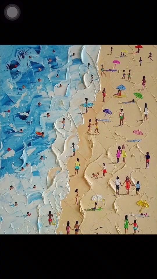 油画 #立体画 #丙烯画 #美术 #艺术 #抖出我的艺术 #谁说艺术不