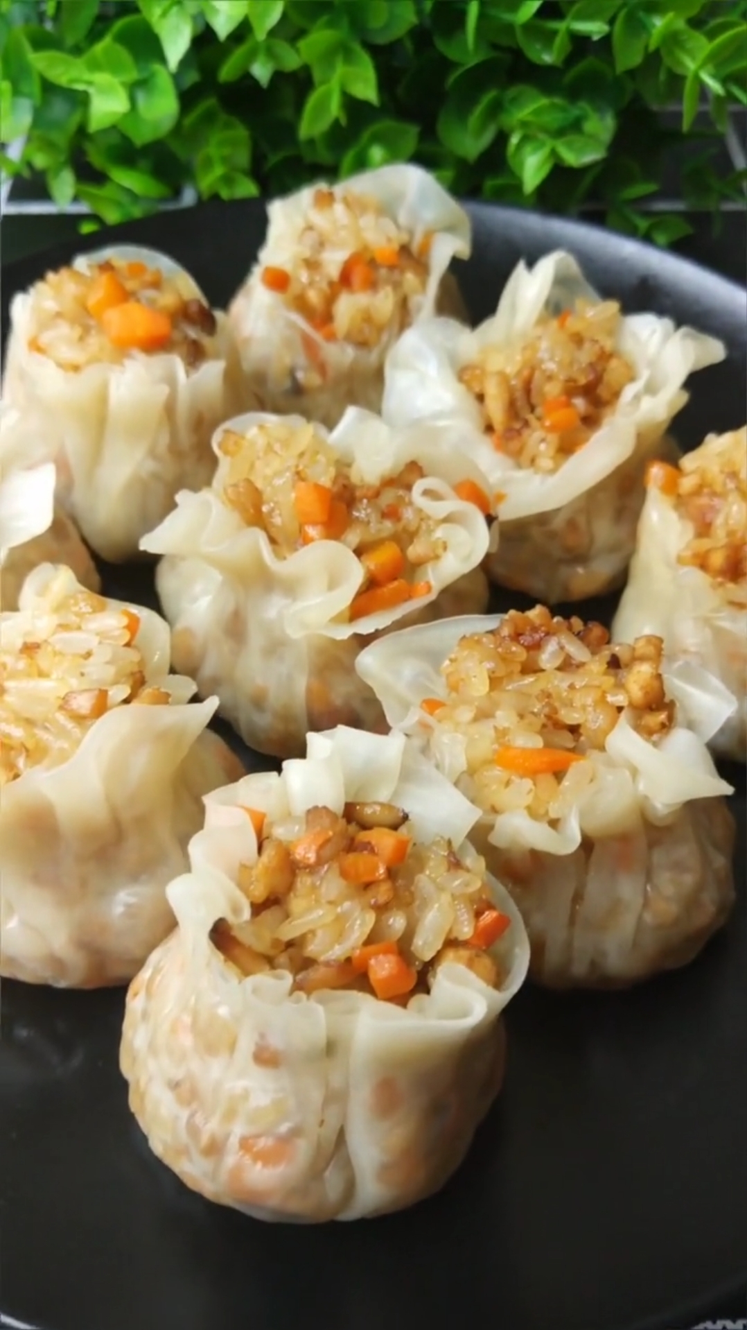 家庭版的烧麦做法,这样做鲜香味美!