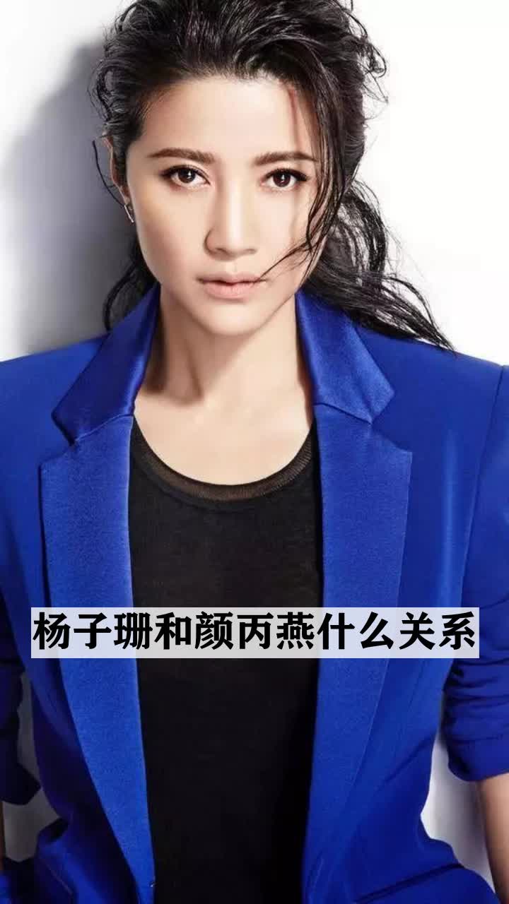 杨子珊和颜丙燕什么关系