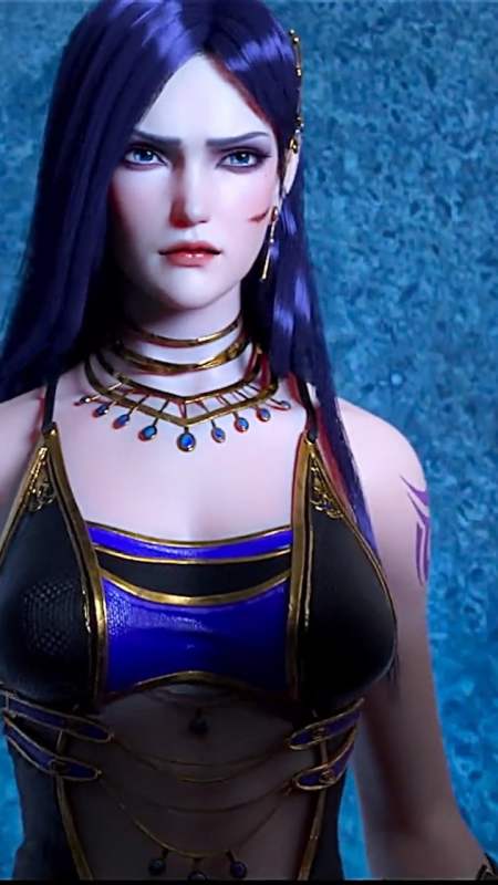 动漫#月媚暴打过斗帝,这也太a了吧