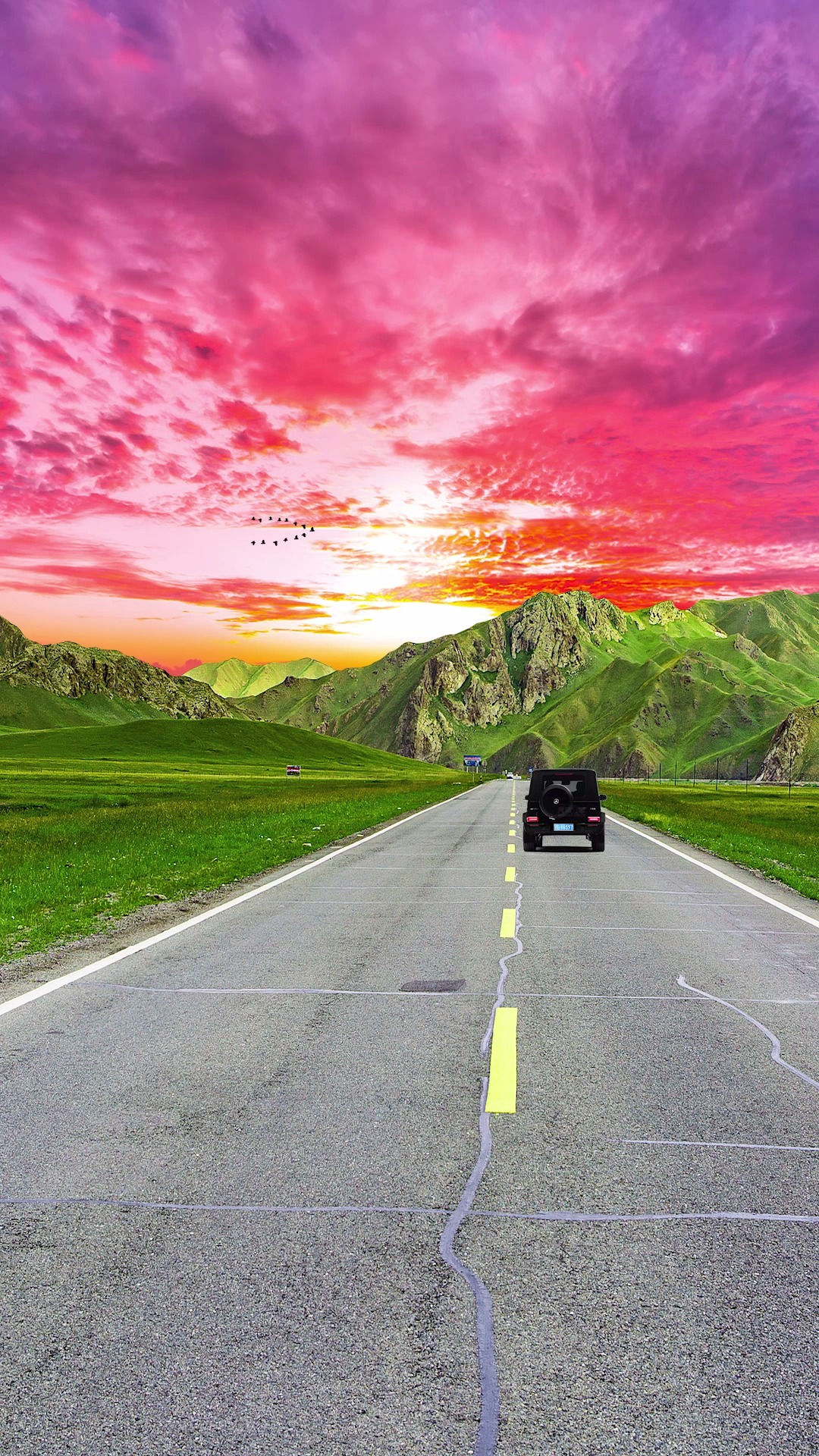 出发是最有意义的事,最美的美景在路上!