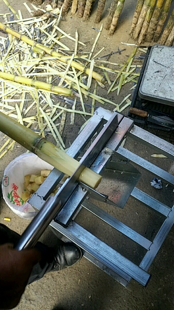 新发明切甘蔗:一次一小节厉害了我的哥