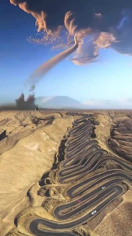 7秒钟让你看清龙卷风的形成,大自然的威力,真是让人类感到敬畏