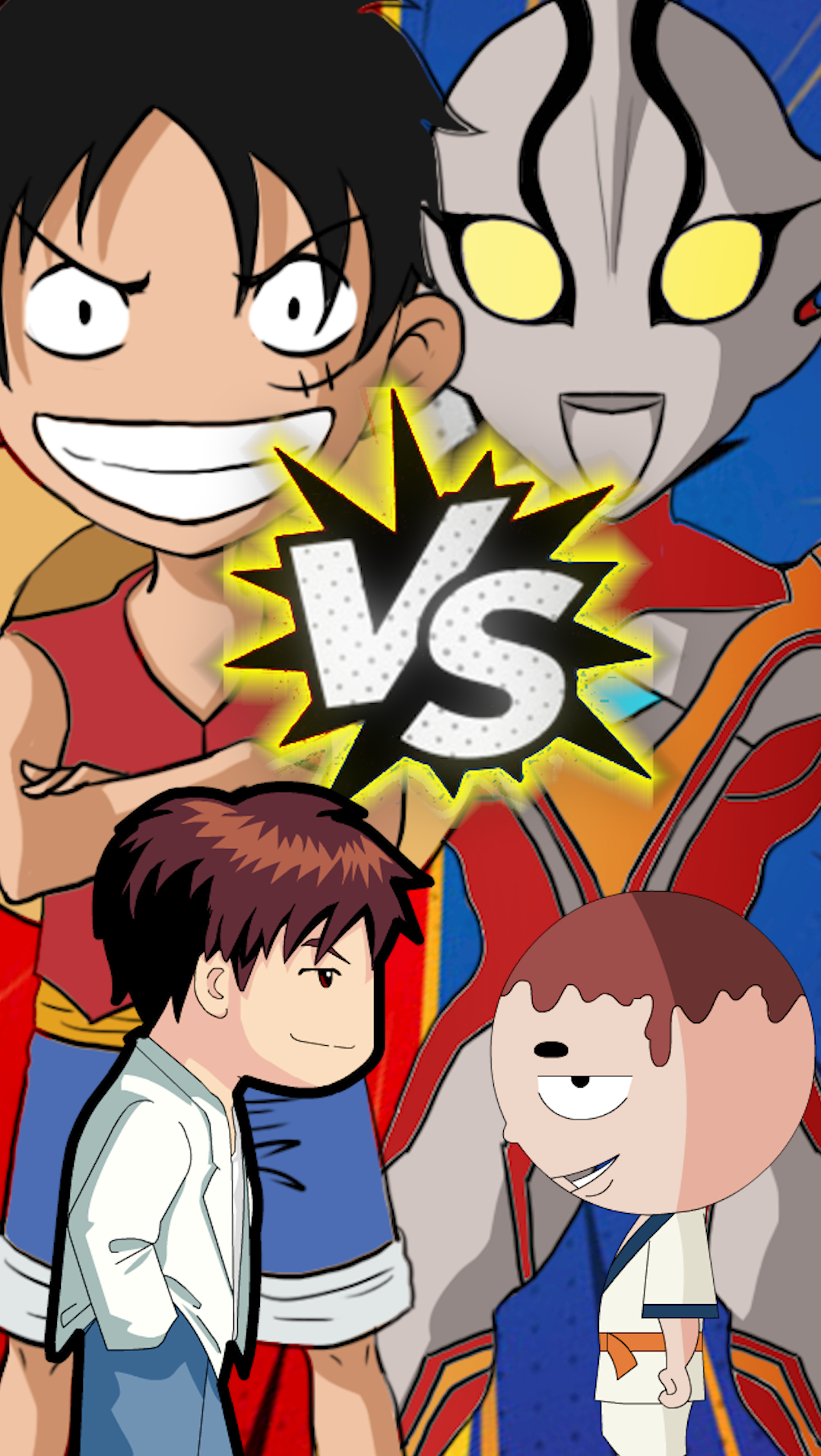 动漫#00后,10后动漫pk,路飞vs梦比优斯,路飞拳头的威力能有多大?