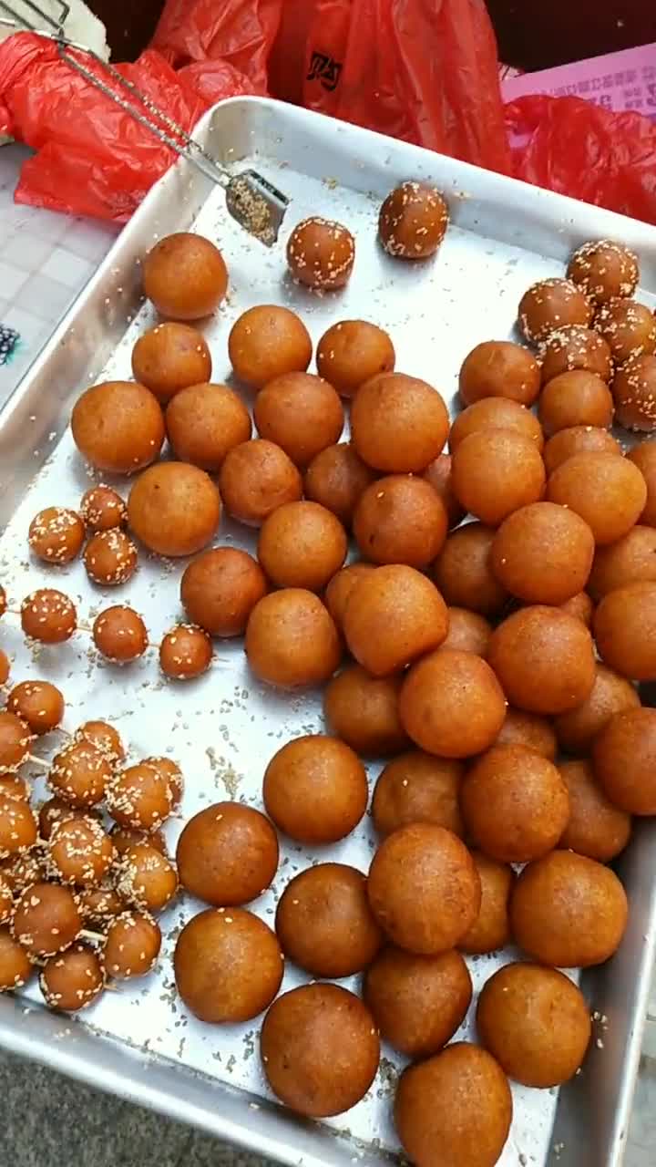 这是我们湖南永州道县出了名的特产麻圆泡