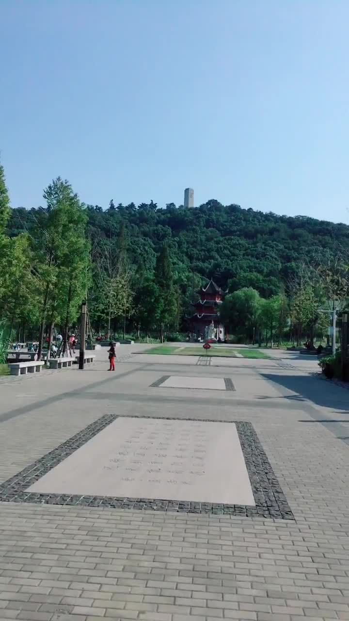 襄阳烈士塔—羊祜山!