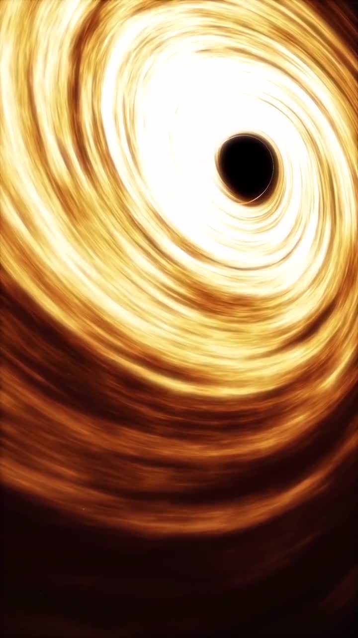 全方位,多角度看卡冈图雅黑洞,质量是太阳的一亿倍