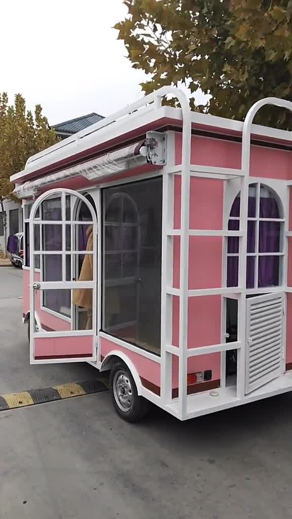 流动服装店车