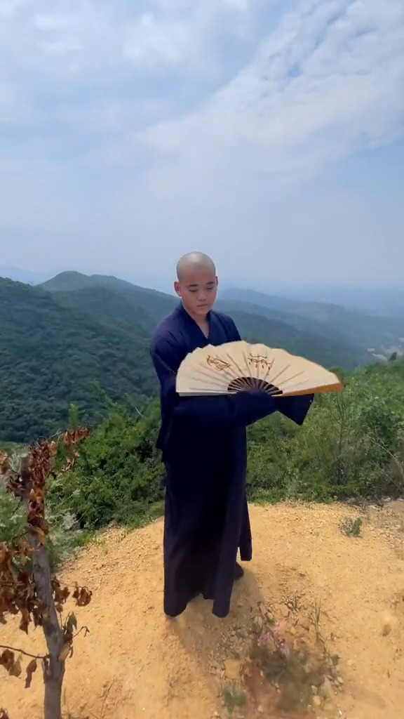 少林武僧#少林寺释延高:阳光很好,我亦很好!