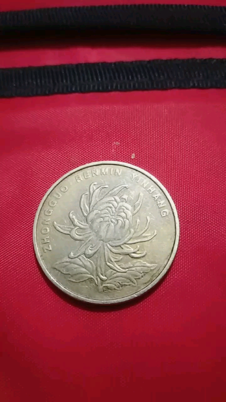 音为有你#包浆完美的2005年一元硬币很有收藏价值了