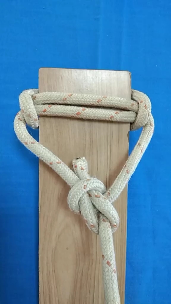 户外秋千结,安全牢固