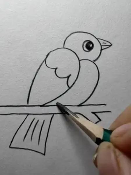 萌宝学习力gogogo 亲子时间 今天教女儿数字2画小鸟,超简单.