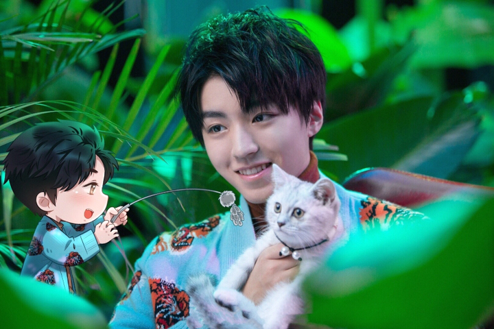 你喜欢的样子我都有#当红红火火的小凯遇上可可爱爱的小小凯(下)