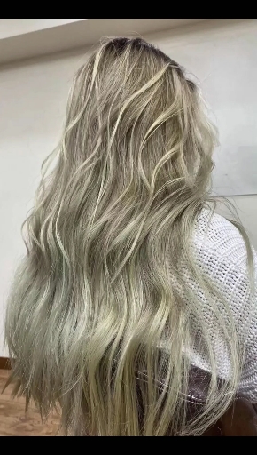 极浅亚麻灰 高级感发色