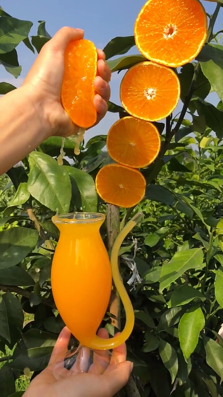 爱媛橙皮薄肉多,果粒饱满,细腻丰富美味一刻满满是真.