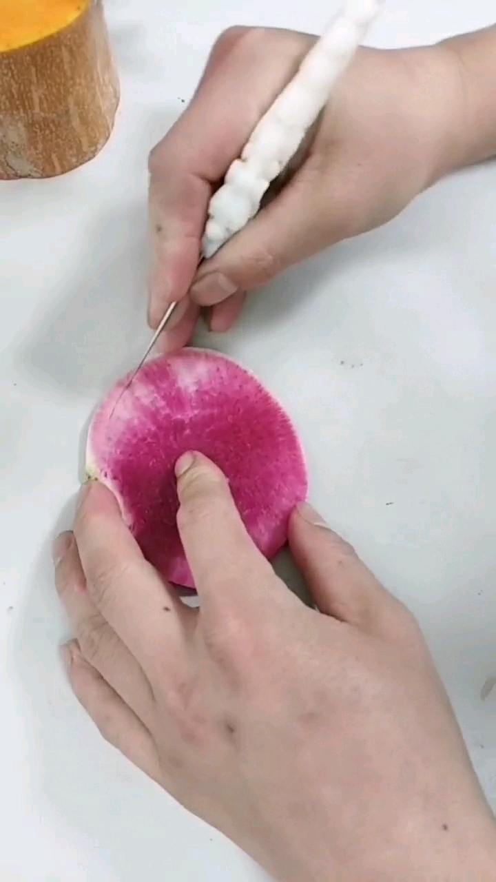 今天你秀恩爱了吗#萝卜大蝴蝶切法太销魂了