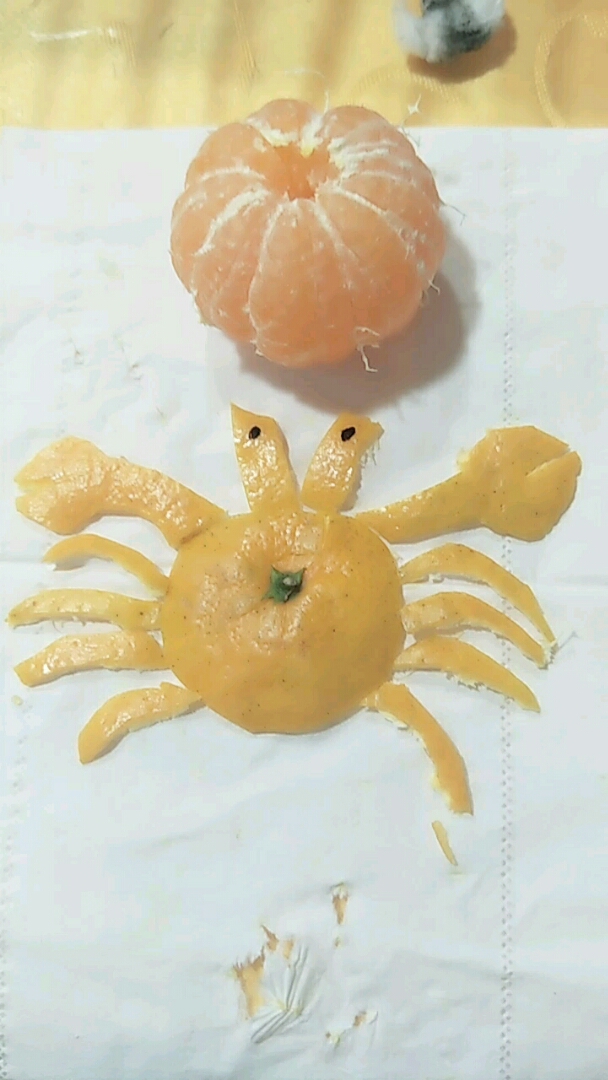 橘子皮螃蟹