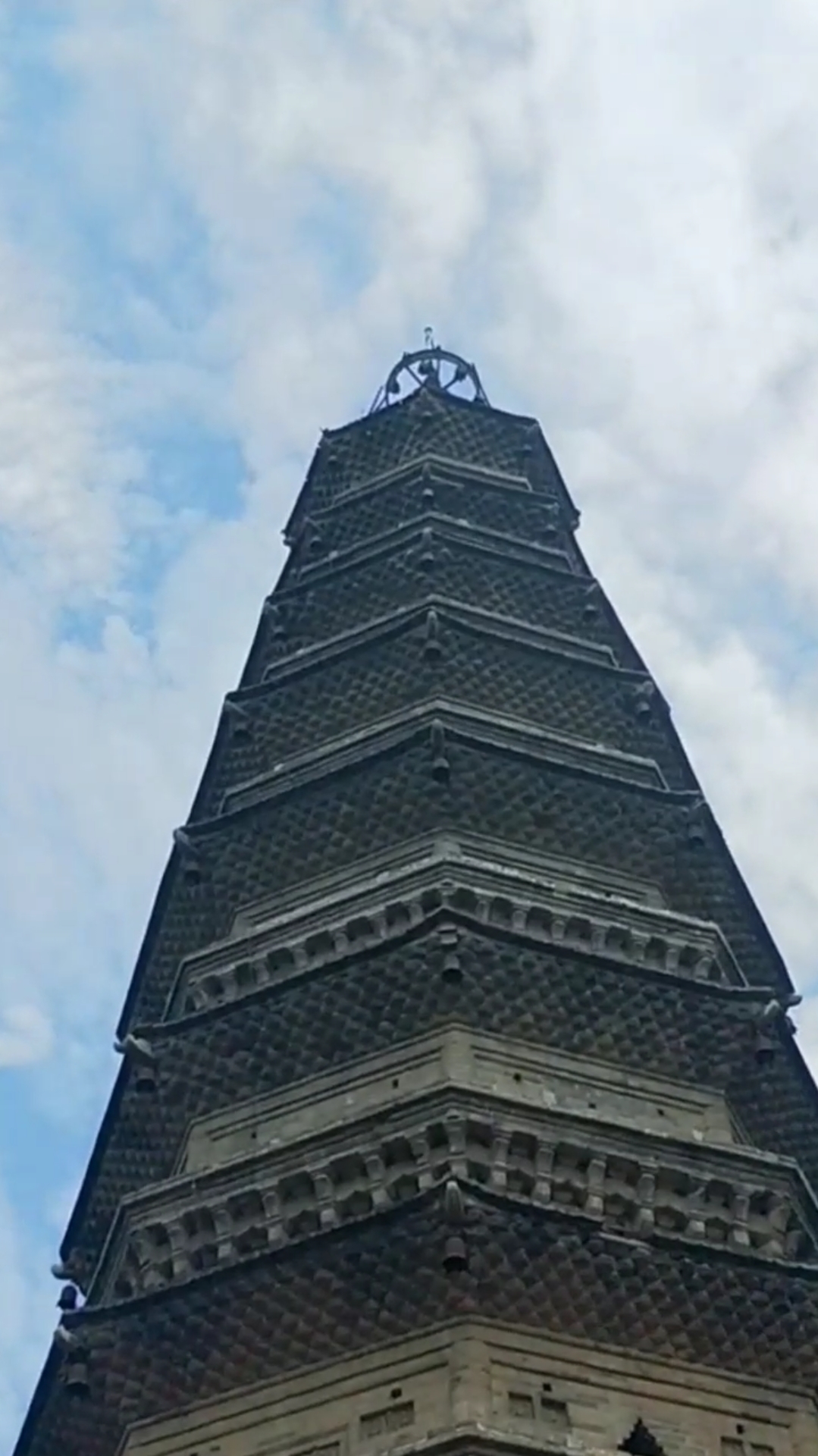 #寻找最牛手艺人#永城崇法寺塔是砖塔,历史悠久,全国重点文物保护单位