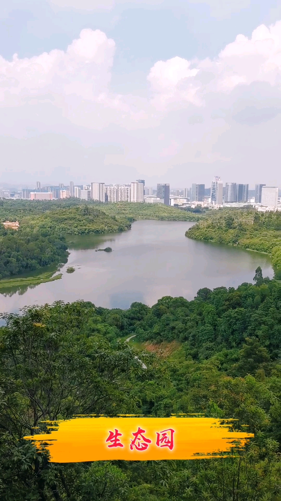 风景区#深圳平湖生态园,山清水秀,森林氧吧-度小视