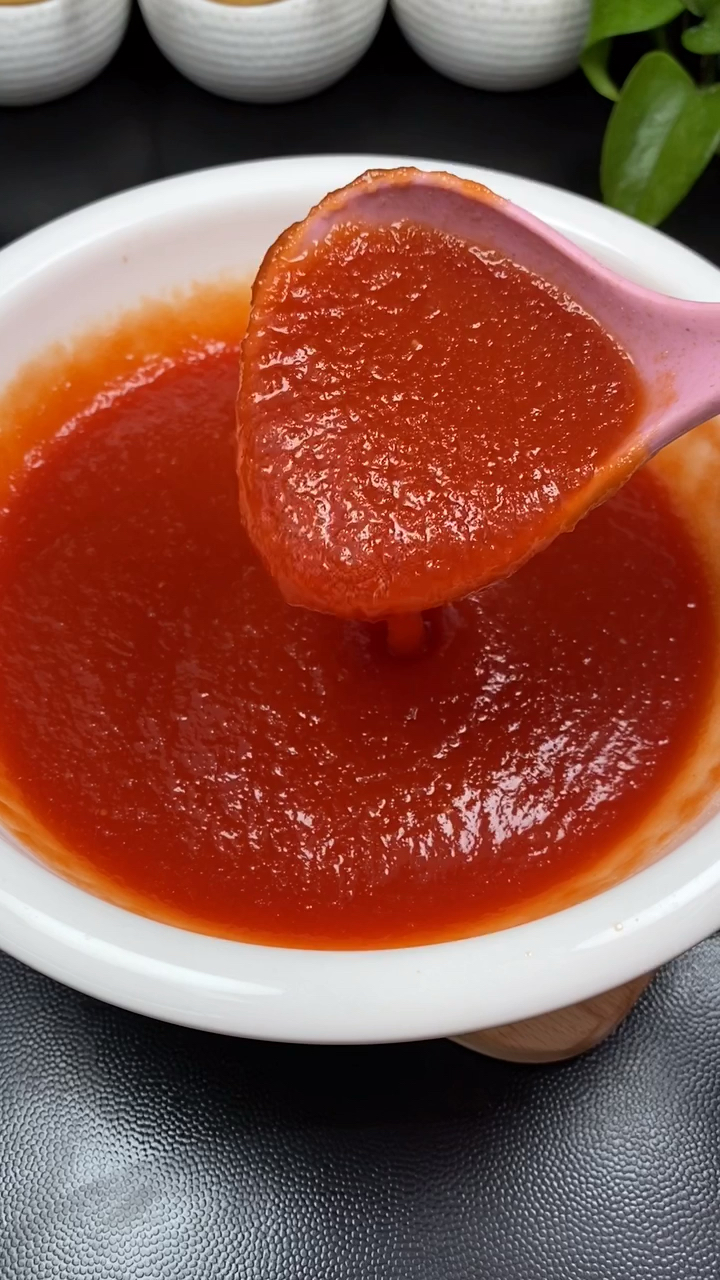 酸酸甜甜的番茄酱,在家就可以自己做啦