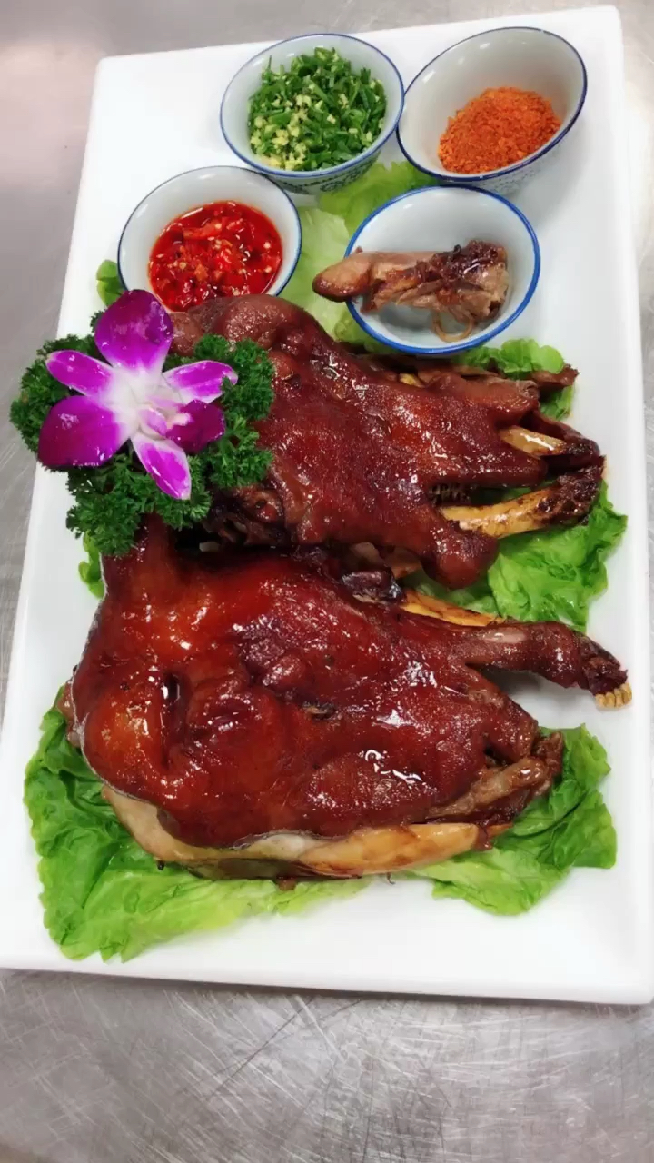 舌尖上的美食,手扒羊头,色香味俱全