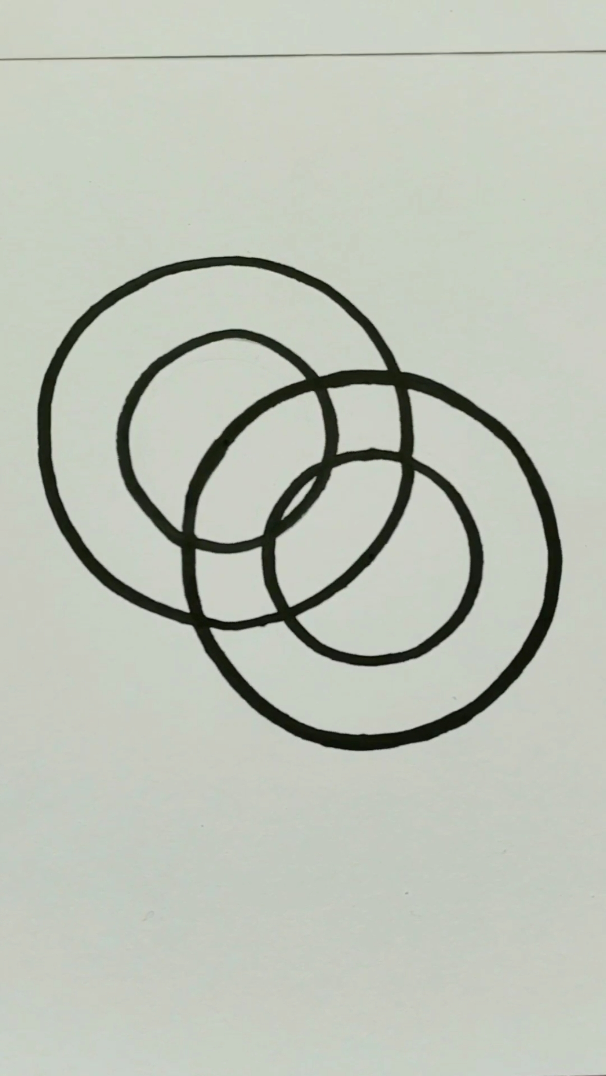 优秀如我#一笔画圆