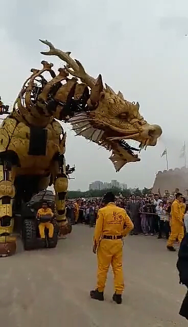 中国龙变身机器龙