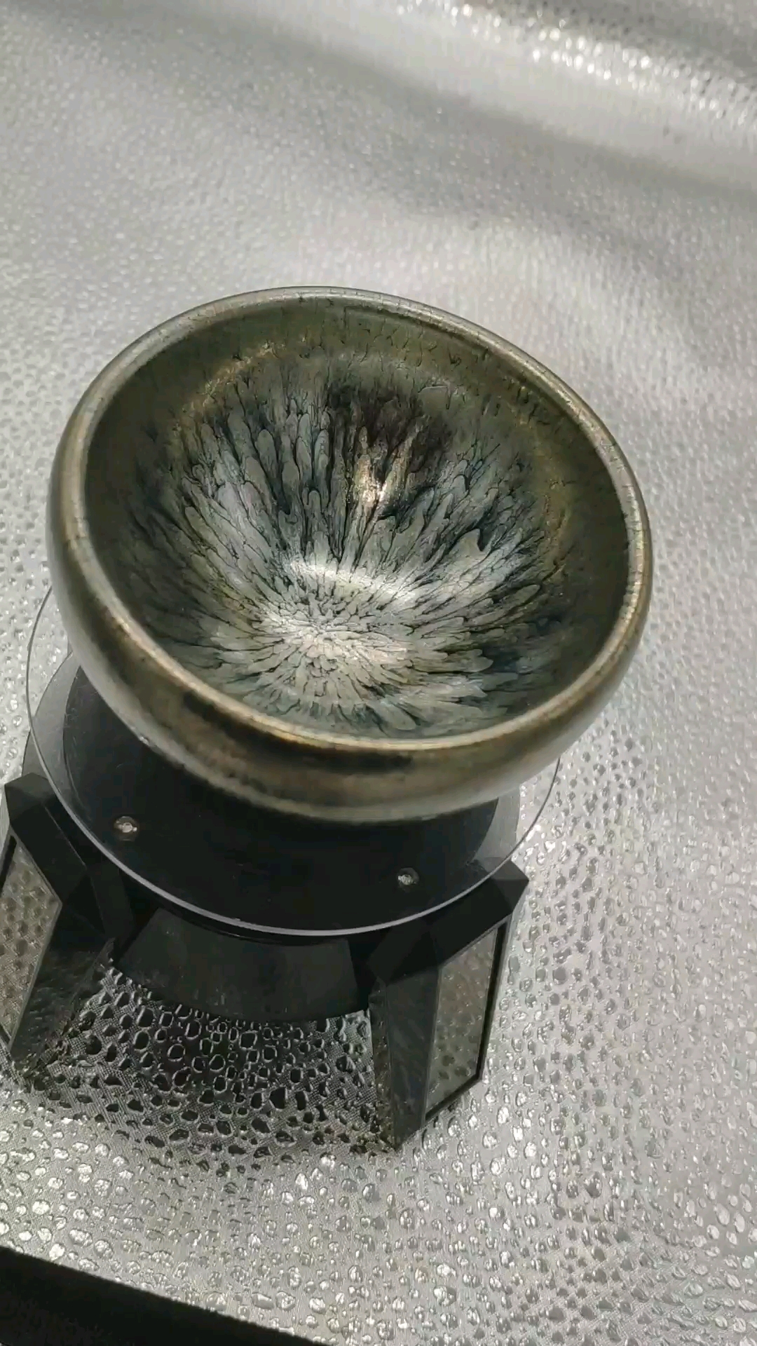 银油滴风雪银城建盏