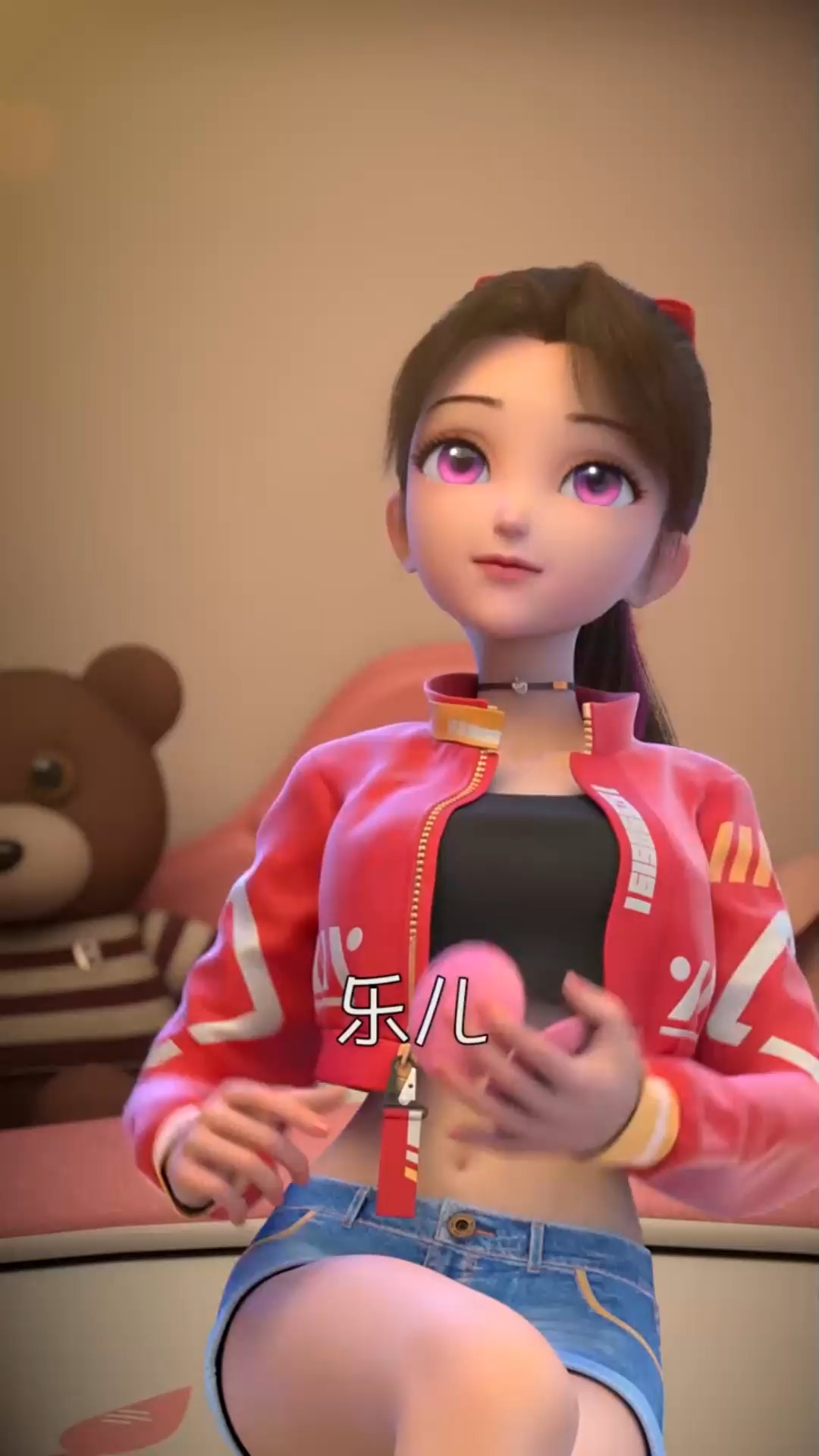 只要是果果想看的舞蹈,乐儿就没有不会的