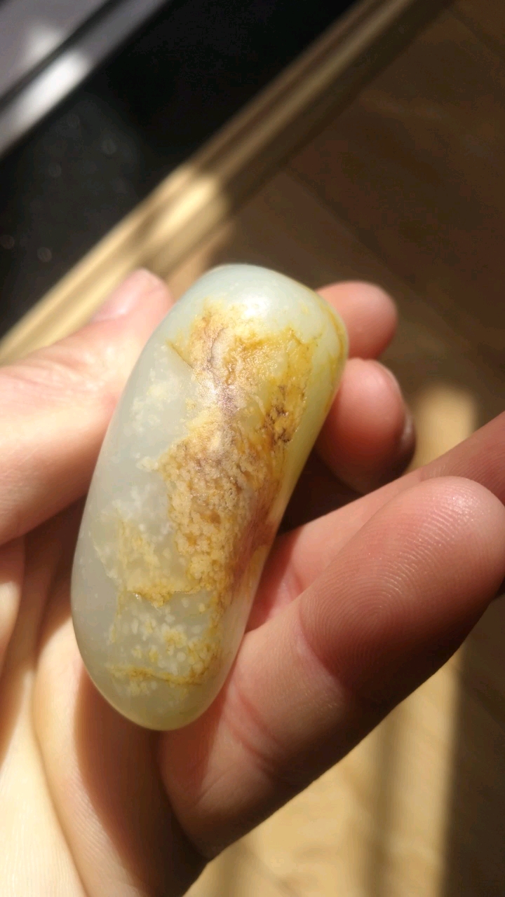 新疆和田玉#新疆和田玉雪花料