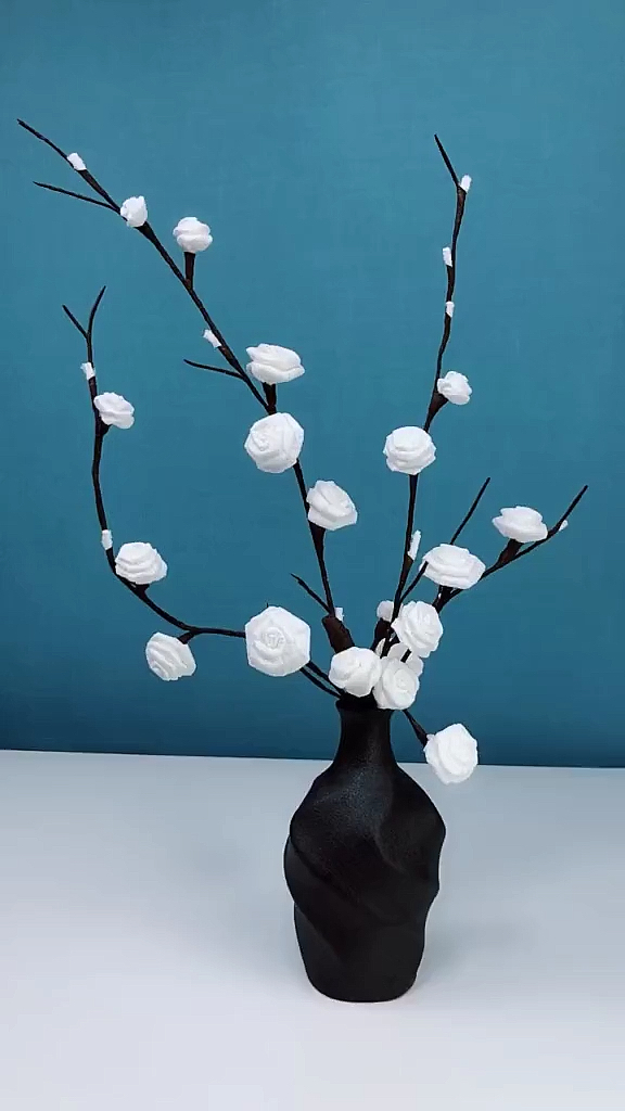 手工制作#纸巾艺术