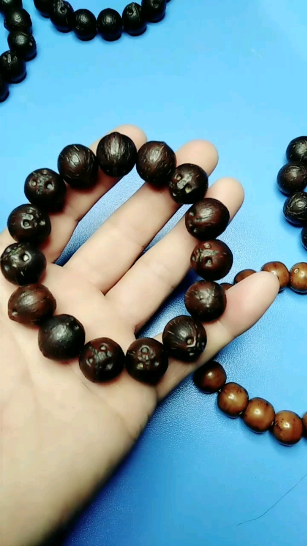 紫金鼠原籽手串尺寸1.