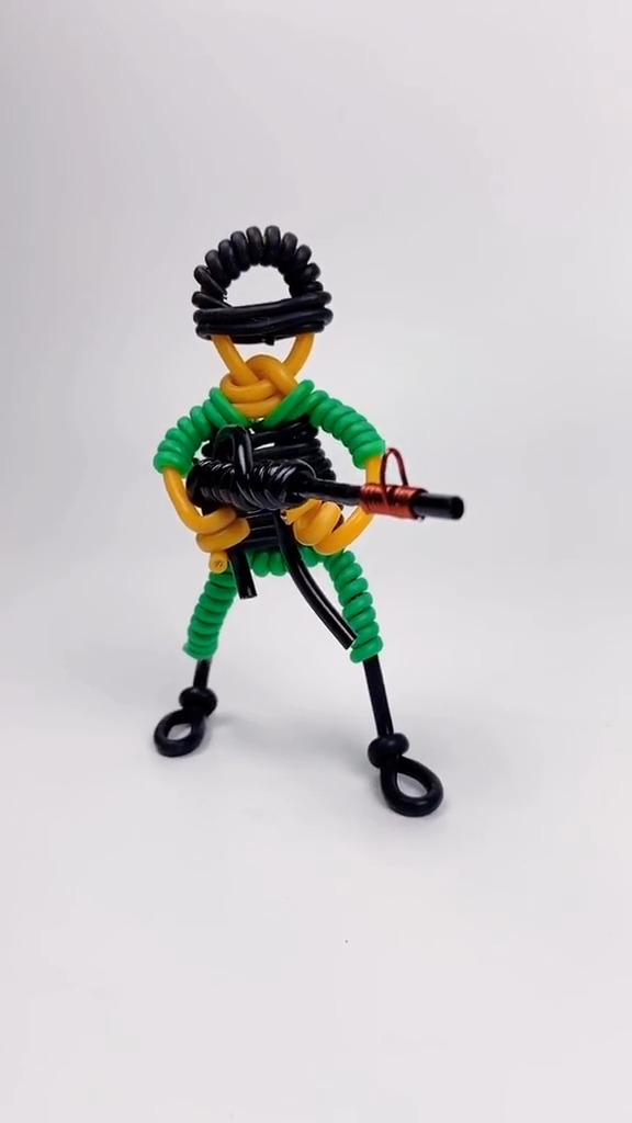 过了腊八就是年#旧电线别扔,留着盘它#手工 #废物利用