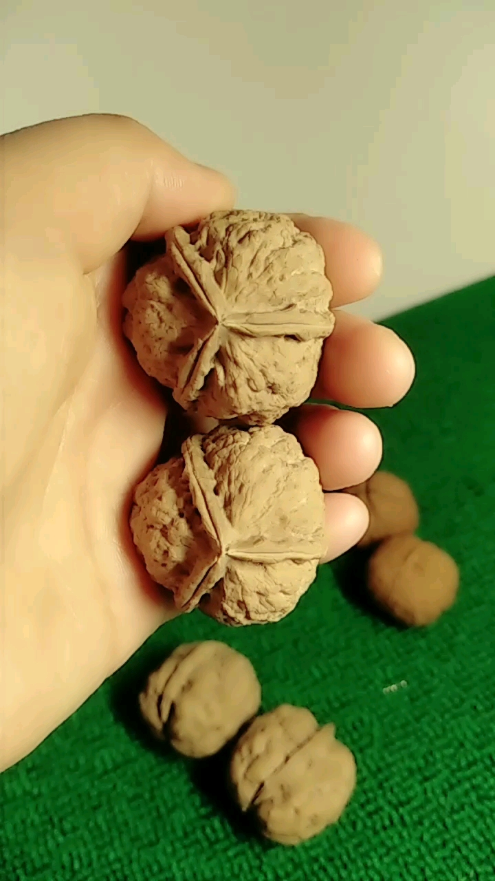 云南纯野生铁核桃三棱正奔