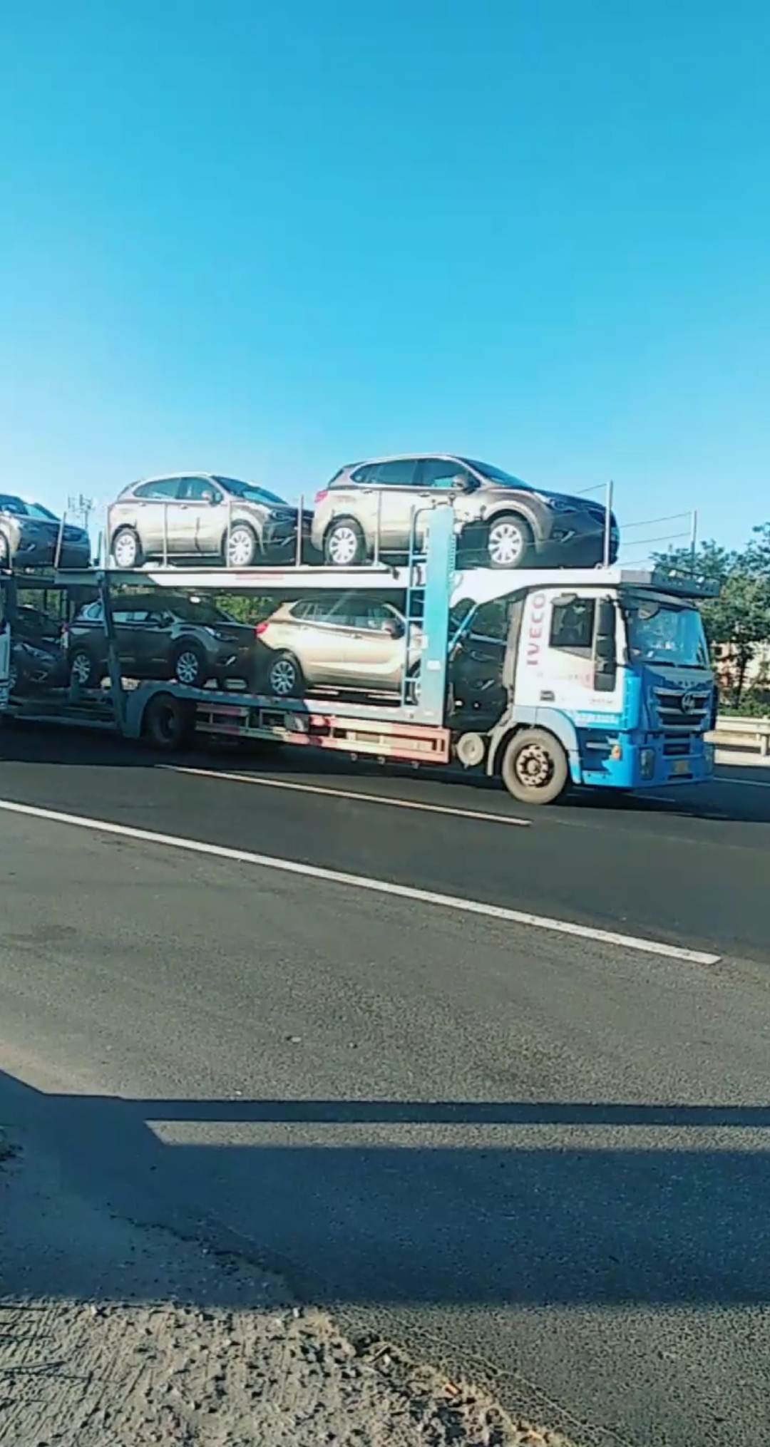 这才叫大车拉小车