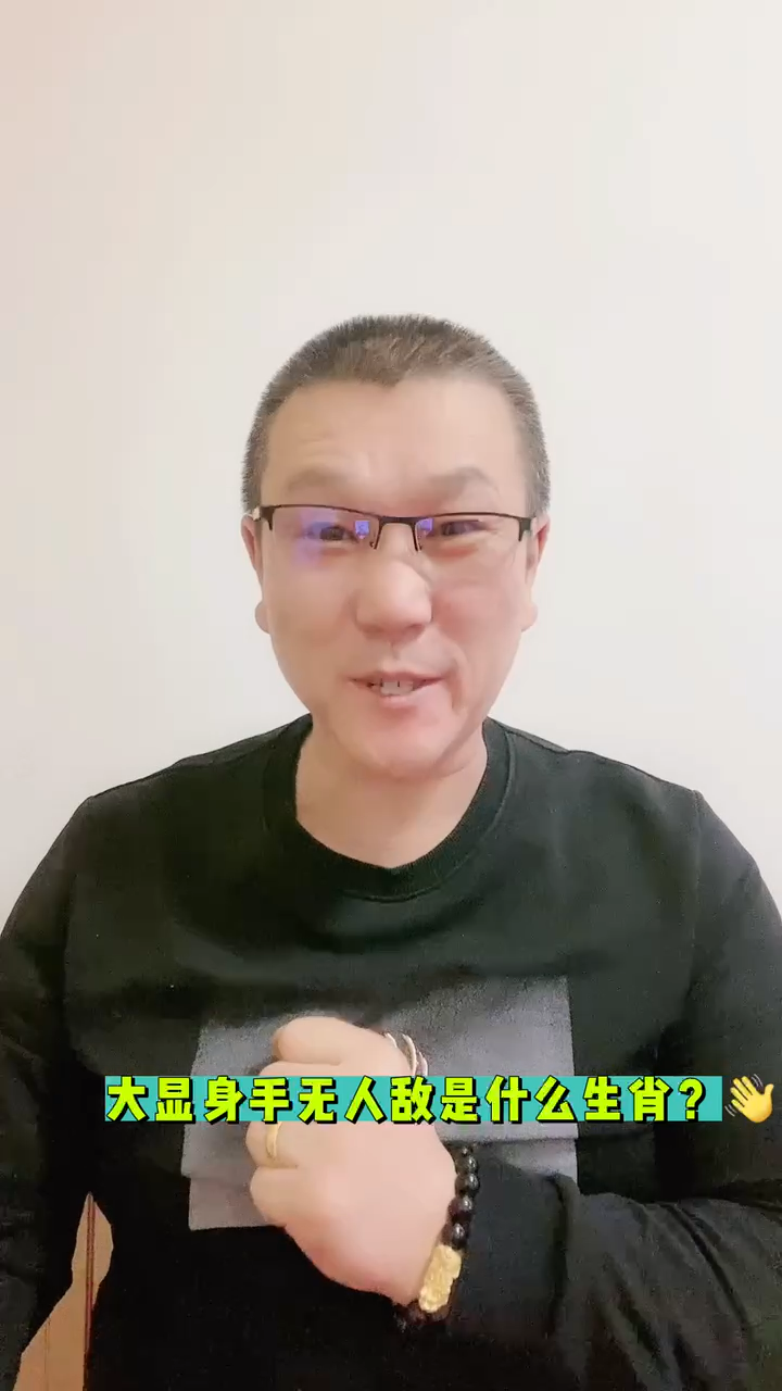 大显身手无人敌属什么生肖?