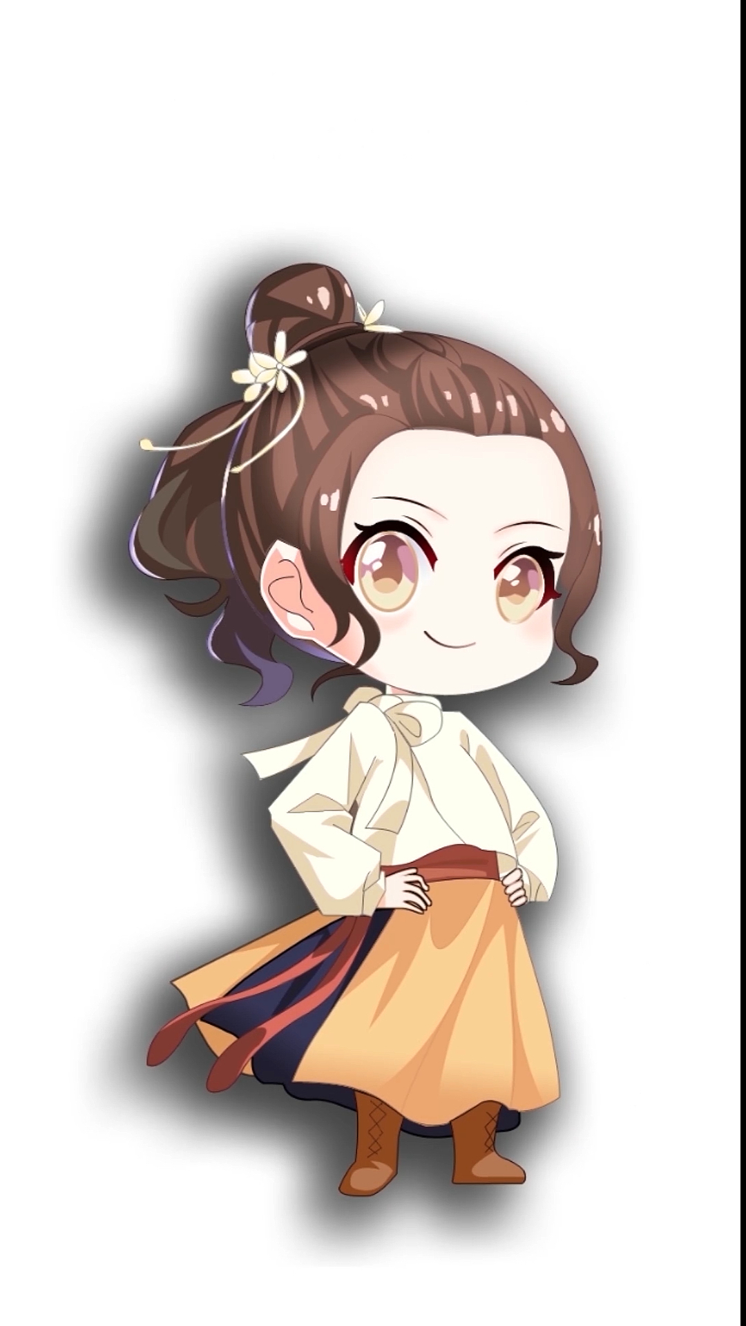 萌妻食神#学画q版国产动漫人物形象叶佳瑶-度小视