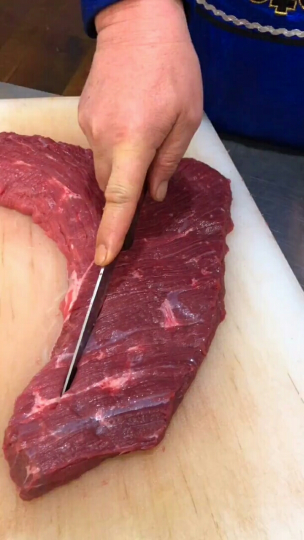 蒙古刀法,制作牛肉干!