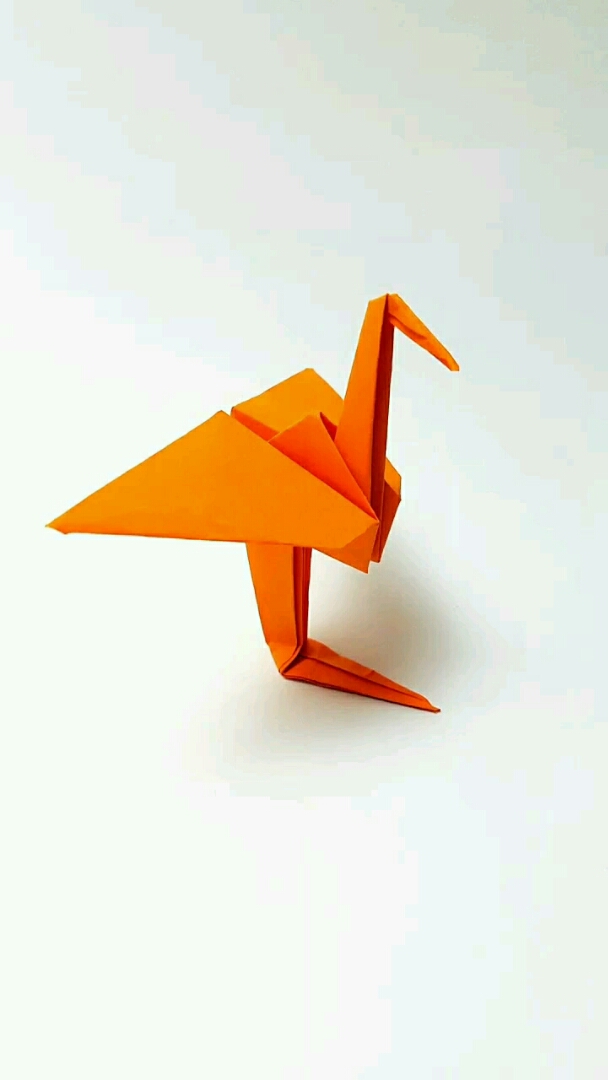 优秀如我#折纸丹顶鹤