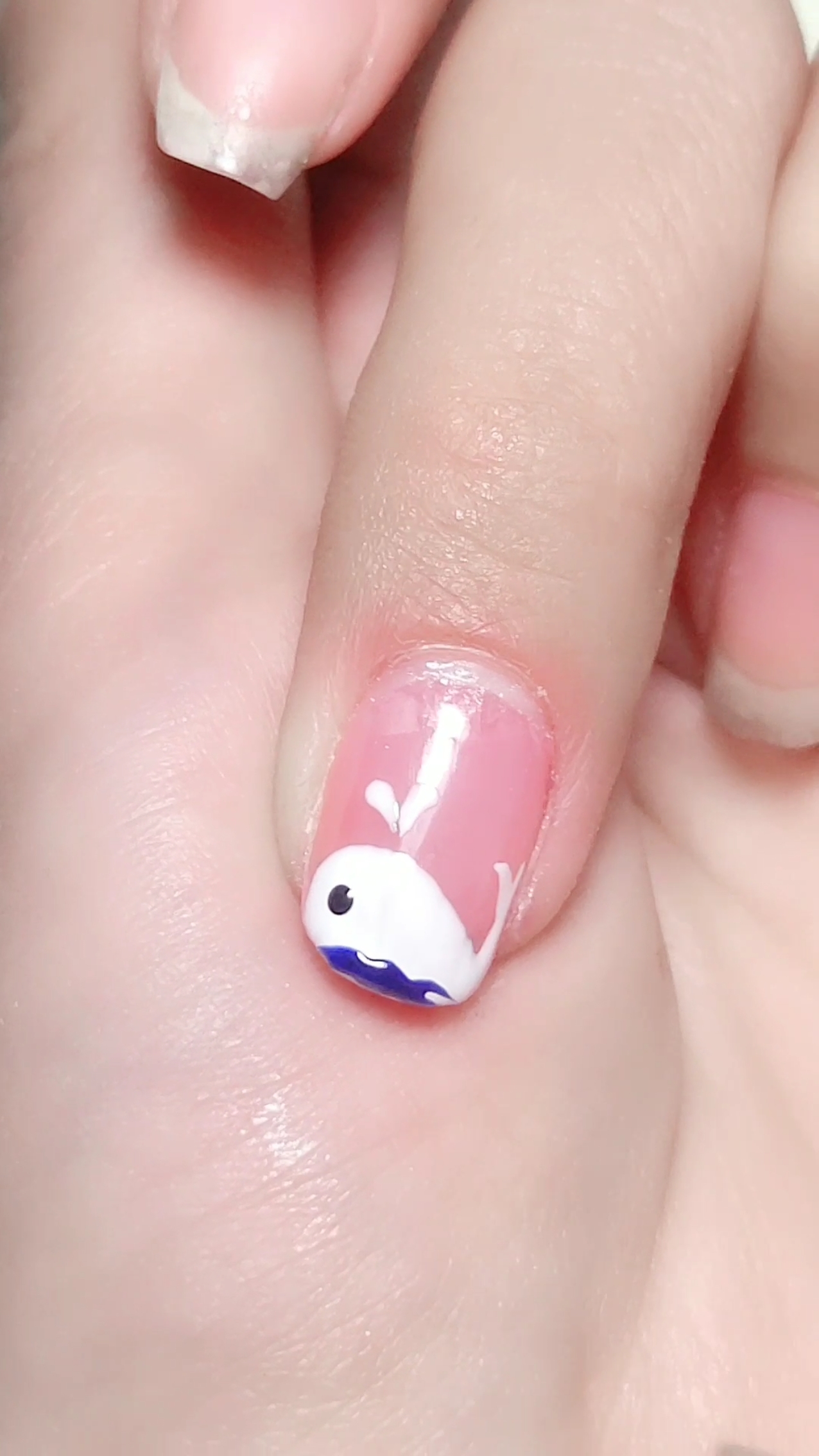 美甲#小海豚