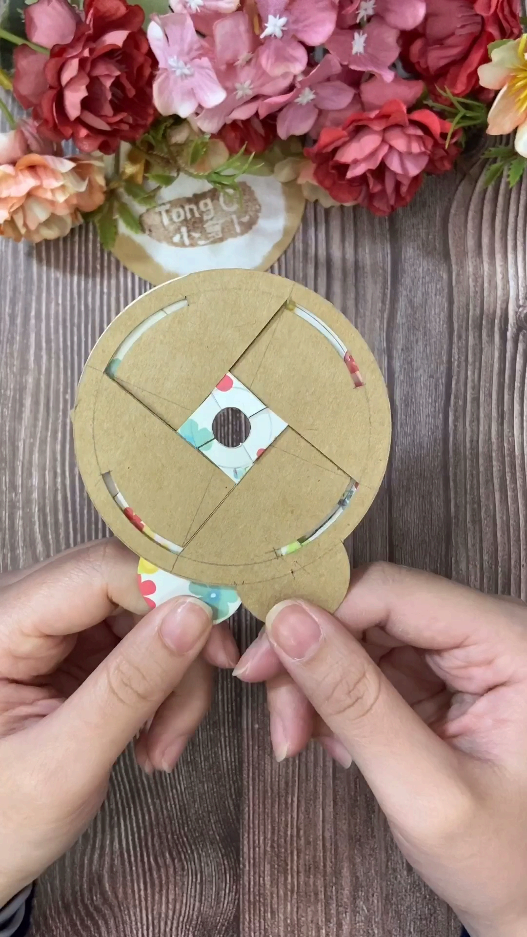 手帐小机关四分隐藏旋转卡教程来啦