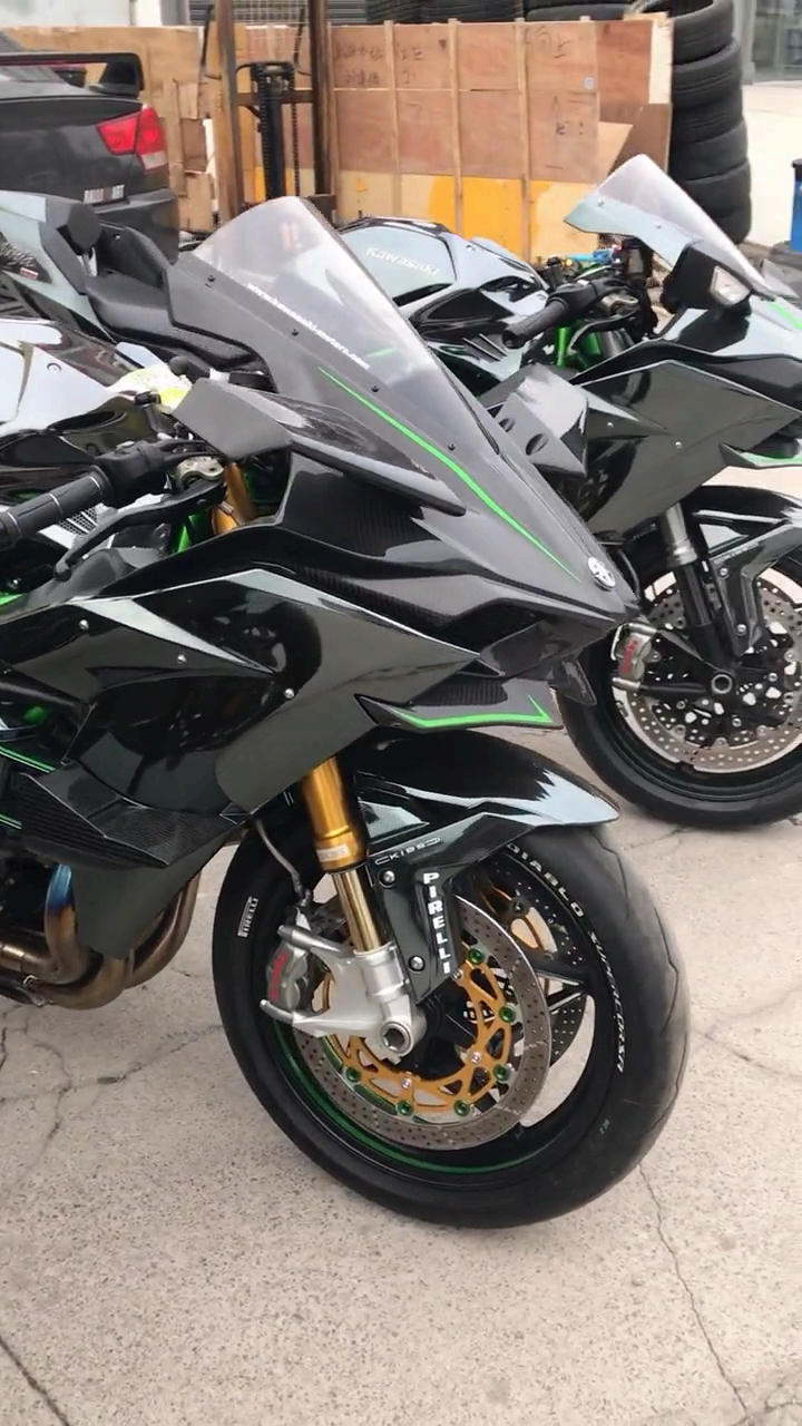 川崎h2r#带翅膀的摩托