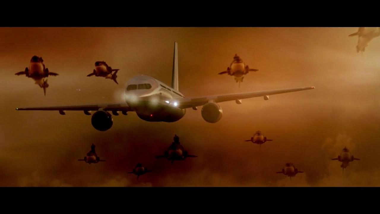 《僵尸飞鲨》大鲨鱼满天飞血腥重口味不吃点大腰子坚持不到结束