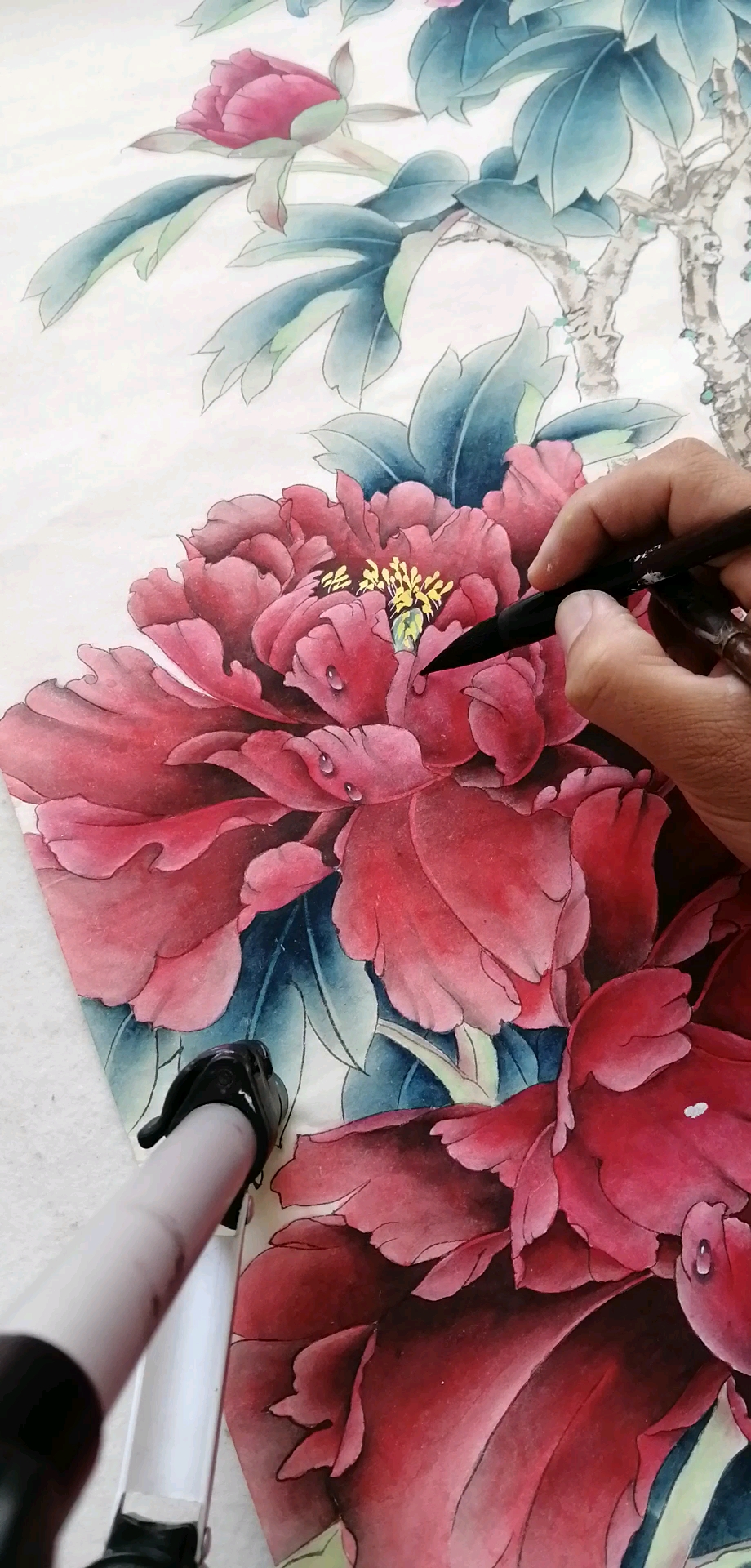 住进理想中的家#工笔水珠画法