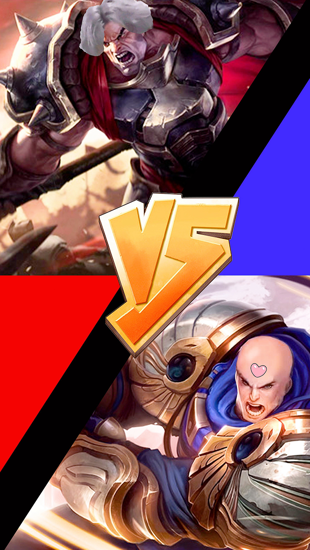 英雄联盟#盖伦和诺手的相爱相杀!看看到底谁站到最后!