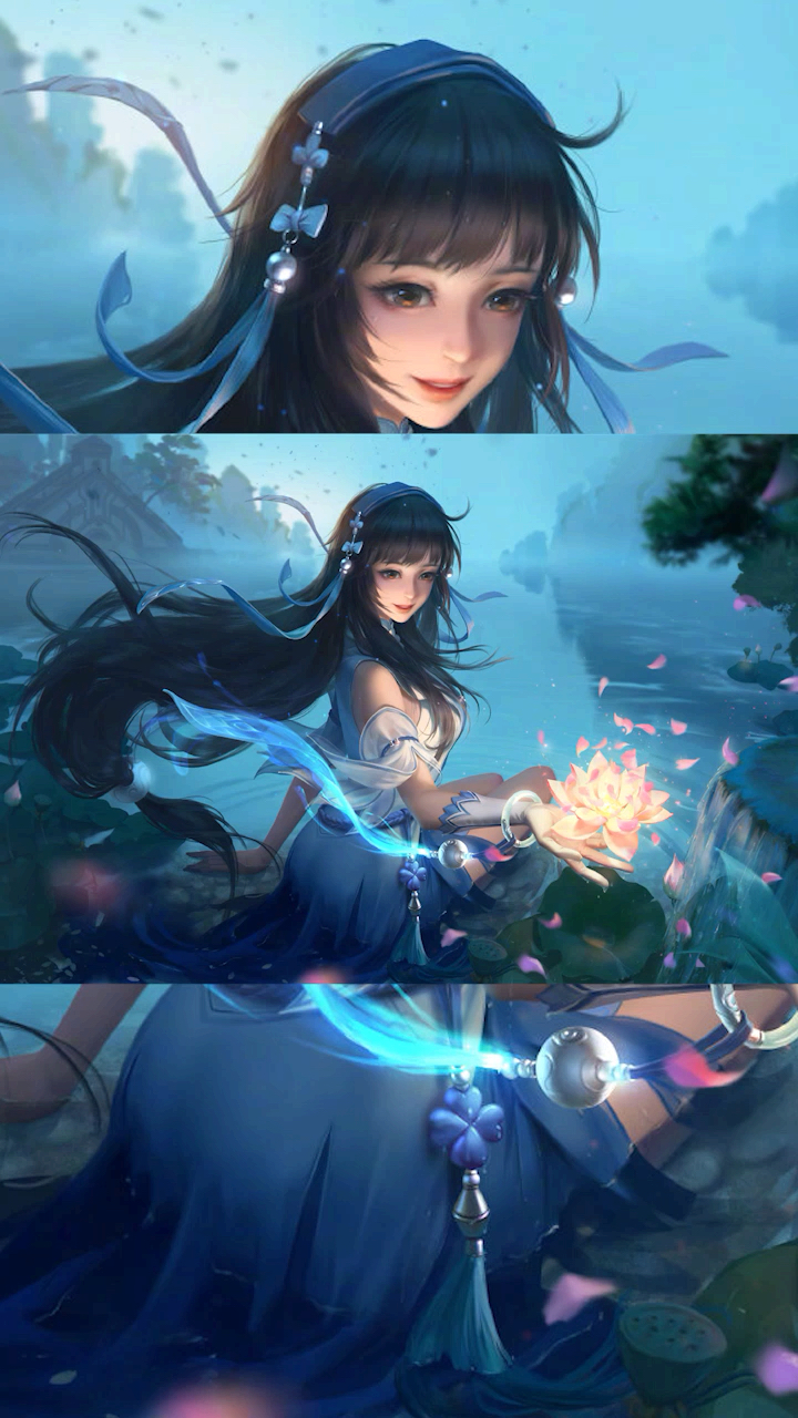 西施新原画来了,这下称得上四大美女了吧